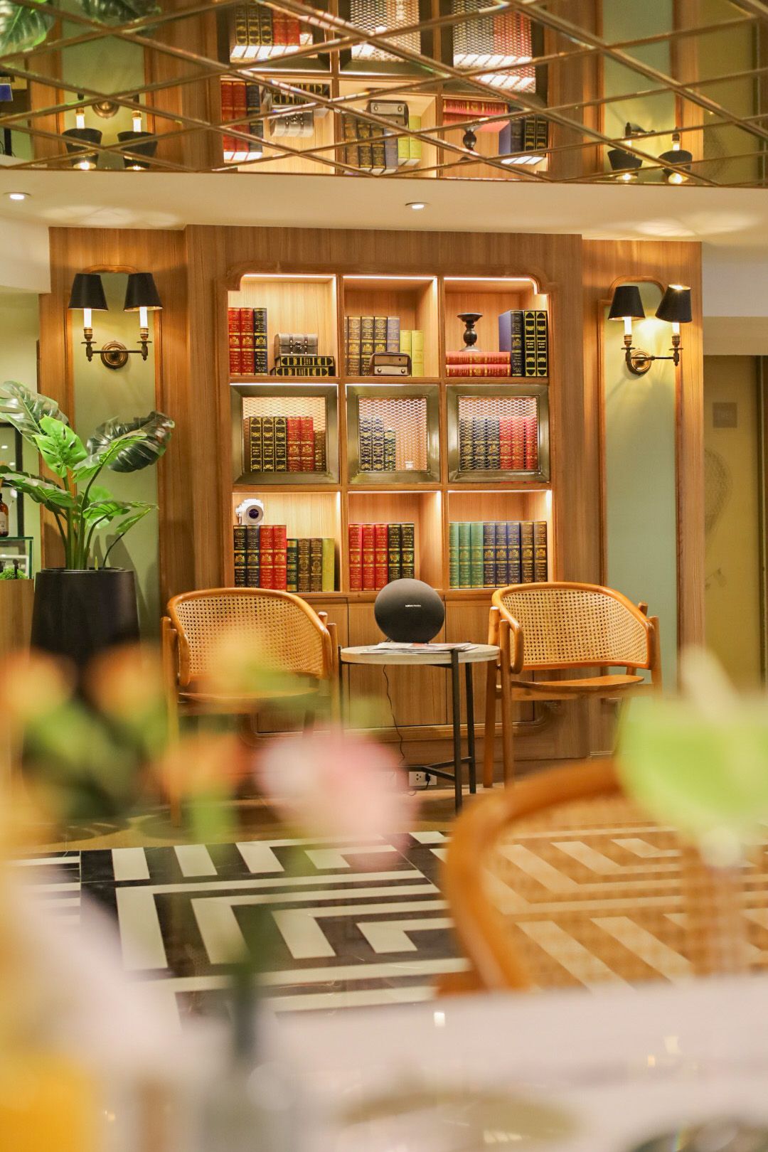 Reception interior design