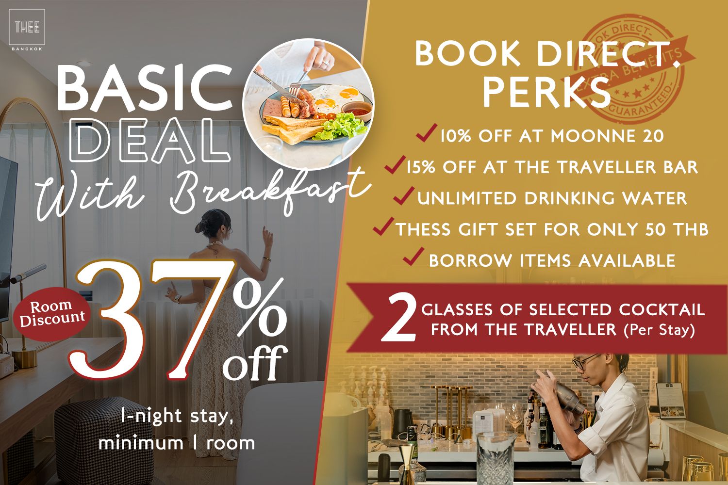 Basic Deal - THEE Bangkok Hotel