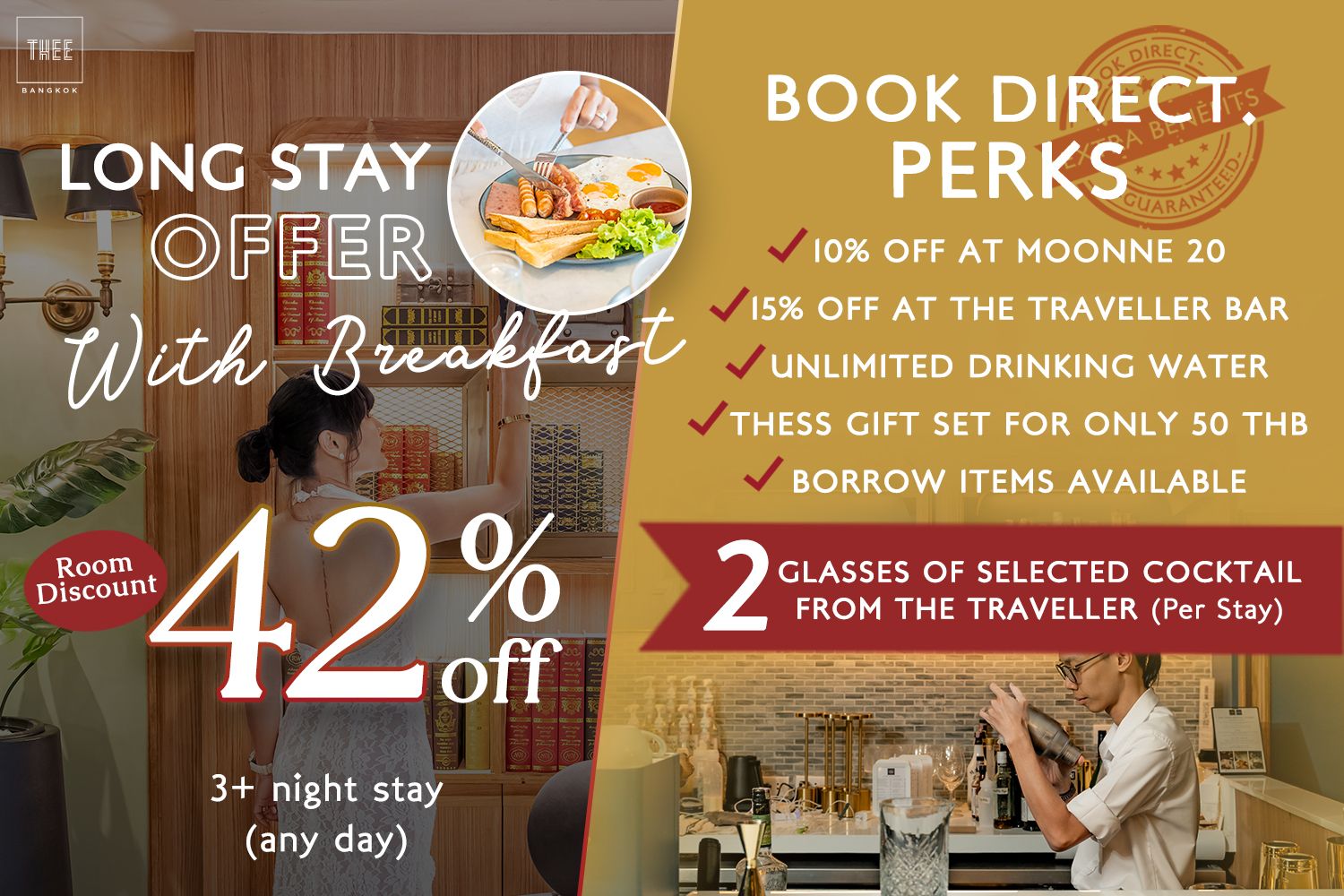 Long Stay Offer - THEE Bangkok Hotel